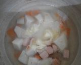 一歳の子が美味しく食べる里芋のクリーム煮作り方3写真