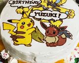 キャラデコケーキのお絵描き作り方16写真