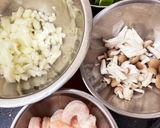 【腸活】オクラ海老しめじのスパイスカレー作り方1写真
