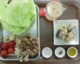 【主菜・副菜】さば缶でアクアパッツァ風作り方1写真