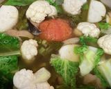 鶏もも肉と野菜のブイヨンがいらないスープ作り方10写真
