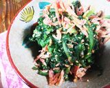 ばあばァの箸休め春菊で1品作り方3写真