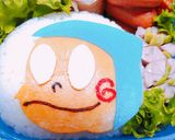 忍者 ハットリくん キャラ弁作り方4写真