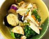 簡単甘辛こってり肉豆腐風春雨炒め煮作り方13写真