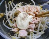 レンジで簡単！もやしツナサラダ作り方3写真