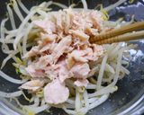 レンジで簡単！もやしツナサラダ作り方2写真
