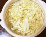 キャベツの豚肉巻き　中華ソースがけ作り方1写真