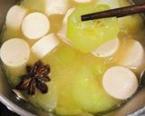 胡瓜とお豆腐のあったかスープ♡台湾薬膳作り方7写真