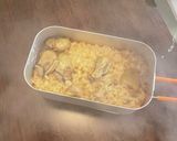 ソロキャンプ用・簡単メスティン牡蠣飯作り方11写真