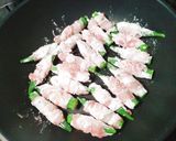 お弁当★定番★肉巻き味噌マヨガーリック作り方3写真