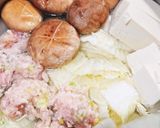 鶏ミンチ団子入りお鍋作り方10写真