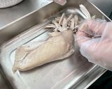 やわらか～鶏むね肉のゆで方～作り方4写真