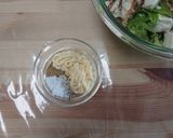 鶏皮を使った豆腐とキムチのサラダ作り方10写真