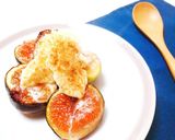 焼き無花果〜シナモンバター＆アイスのせ〜作り方4写真