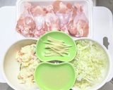 鶏手羽元のしょうが焼き作り方1写真