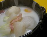 里芋の和風ミルクスープ作り方8写真
