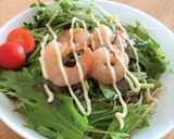 海老と水菜の混ぜそば作り方8写真