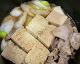 冷凍豆腐で肉豆腐作り方5写真