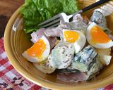 ゴロッと卵ハときゅうりのハムサラダ作り方4写真