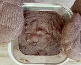 レンジで簡単!低糖質豆腐ガトーショコラ作り方5写真