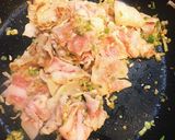 豚バラと蓮根セロリの中華炒め作り方3写真