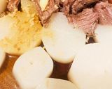 トロトロ★牛すじ大根あまから煮★冬おかず作り方5写真