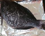 メジナを焼いてねぎ塩だれのせ作り方2写真