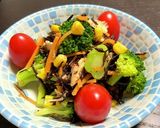 デリ風☆ひじきと彩り野菜のサラダ作り方3写真