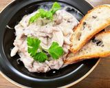 牛肉ときのこのクリーム煮♡バターライスで作り方6写真