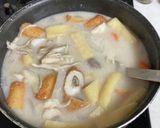 牡蠣とゴボ天の粕汁作り方13写真