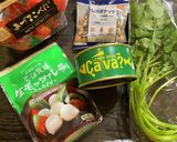お酒にピッタリ！サヴァ缶サラダ作り方1写真