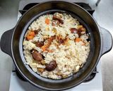 コンビニ調達のおつまみ甘栗で炊き込みご飯作り方5写真
