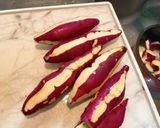 お弁当の隙間に！　超簡単さつまいもの甘煮作り方1写真