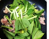 ツナと小松菜の柚子こしょうペペロンチーノ作り方4写真