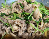 豚肉と豆苗の旨煮炒め☆作り方9写真