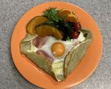 さるめんガレット(猿島わかめ添え)作り方7写真