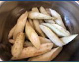 少ない食材で簡単一品！鶏ごぼうの煮物作り方3写真