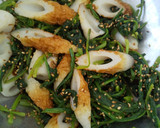 簡単♪ほうれん草とちくわの胡麻和え作り方5写真