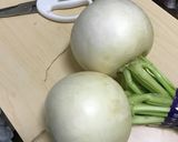 デカいカブの食べるガラムマサラ炒め作り方1写真