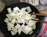 デカいカブの食べるガラムマサラ炒め作り方4写真