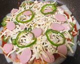 ✩お餅deピザ✩作り方4写真