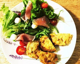 蓮根のはさみ揚げ　青のり風味作り方8写真