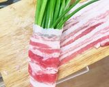 キャンプ飯　豚ばらの串焼き作り方1写真