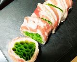 キャンプ飯　豚ばらの串焼き作り方2写真