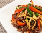 牛肉とピーマンとたけのこのオイスター炒め作り方5写真