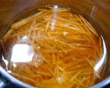 簡単！人参のお味噌汁　ごま風味作り方2写真