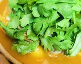 鍋の素活用●菊菜＆根菜の豚キムチーズ鍋作り方3写真