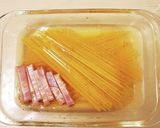 レンジで簡単！濃厚カルボナーラ！作り方1写真