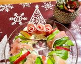 りんごのポテサラリース風作り方9写真