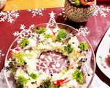 りんごのポテサラリース風作り方10写真